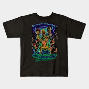 The Return Of The Living Dead, Vintage Horror. (Version 2) Kids T-Shirt